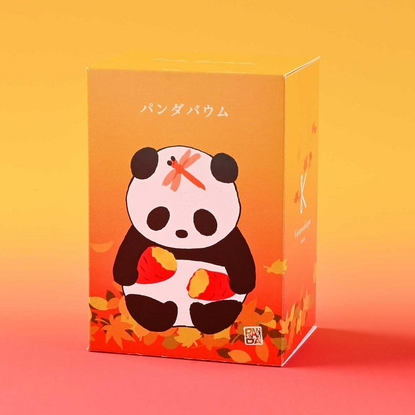 KATANUKIYA Panda Baum Sweet Potato Flavor 1 box