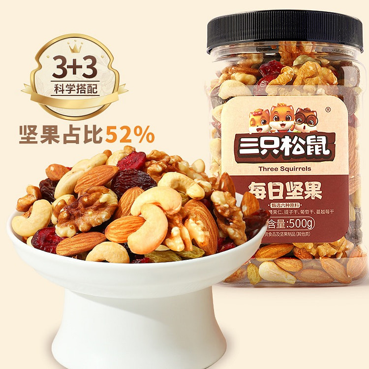 Mix healthy snacks with daily nuts