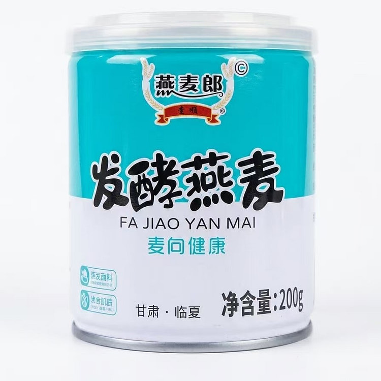 燕麦郎  甜醅子 发酵燕麦罐头200g 1 罐
