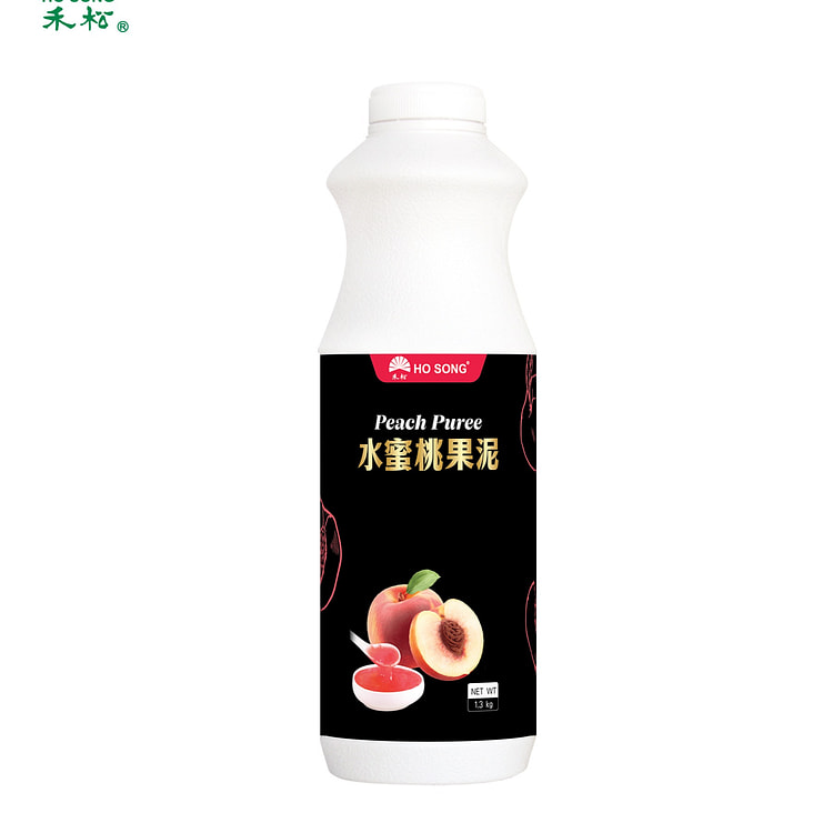 Premium Peach Fruit Puree Syrup l Fruit Tea Base 2.86 lb