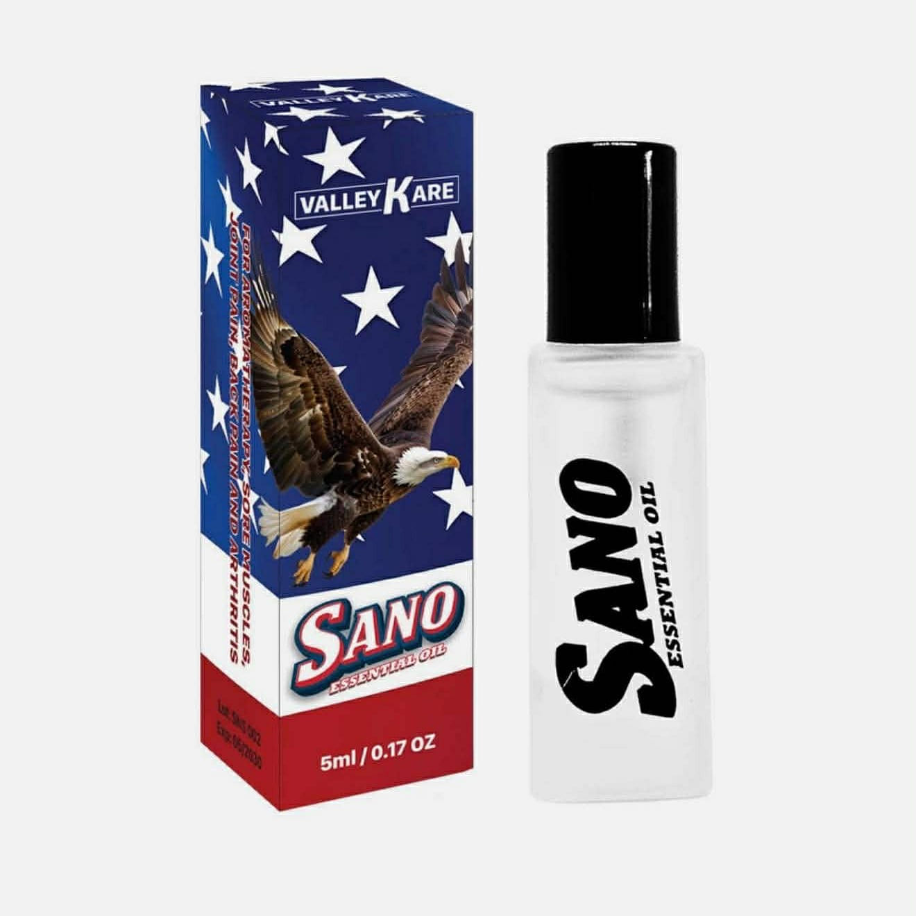 SANO ESSENTIAL OIL HOT ROLL-ON OIL 5 ml