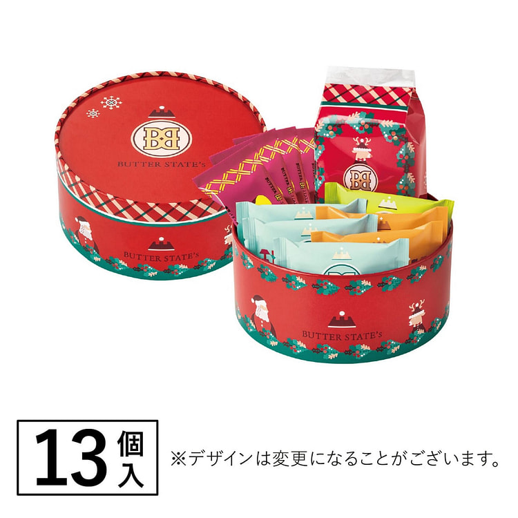 BUTTER STATE’s圣诞礼盒 13枚入 1 盒