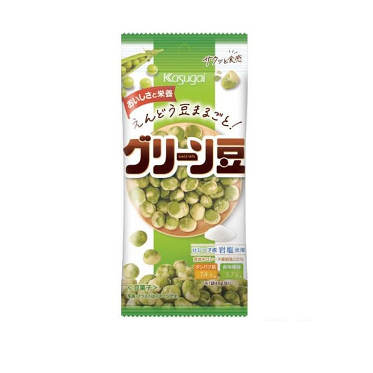 KASUGAI Haricot Vert Lightly  Salty Peas 48g/