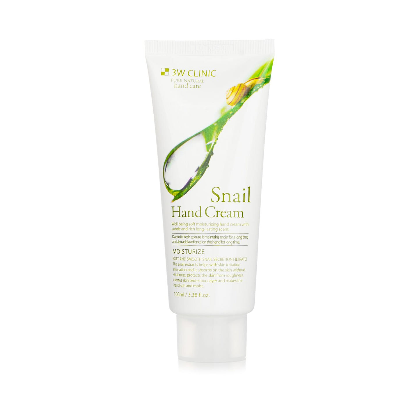 3W Clinic Hand Cream – Snail 100ml/3.38oz 100 ml