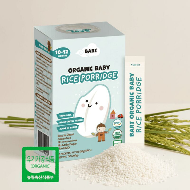 BARI 有机米粉（适合10-12个月婴儿） 20 克