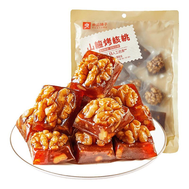 良品铺子山楂烤核桃解馋300g/袋