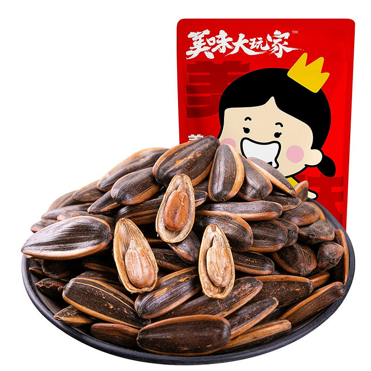 口水娃 香瓜子焦糖味 聚会零食坚果炒货小吃 1袋 420 克