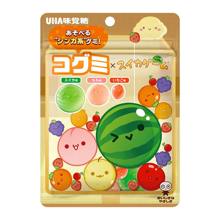 UHA味觉糖软糖 混合味水果味软糖