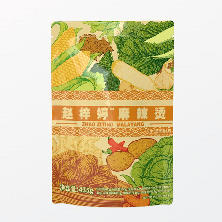 赵梓婷东北老式黏糊麻辣烫435g*1袋 435 克