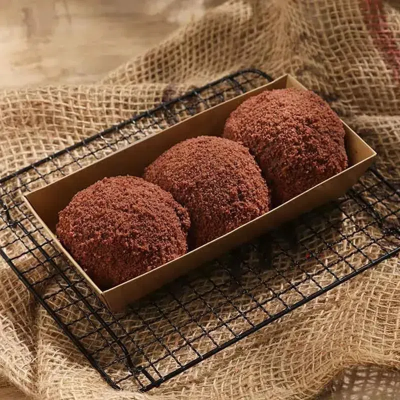 Chocolate Custard Cream Buns 1 unidade