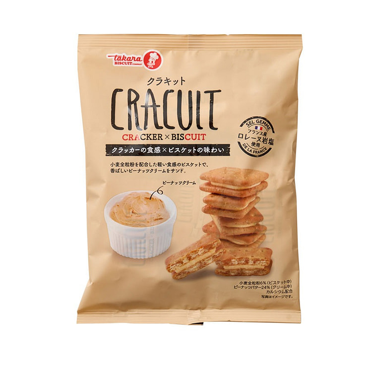 宝制菓 花生奶油夹心饼干 93 克