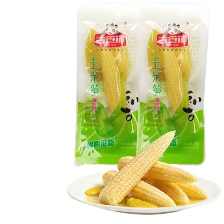 吉食道泡椒味玉米笋24g**5袋 120 克