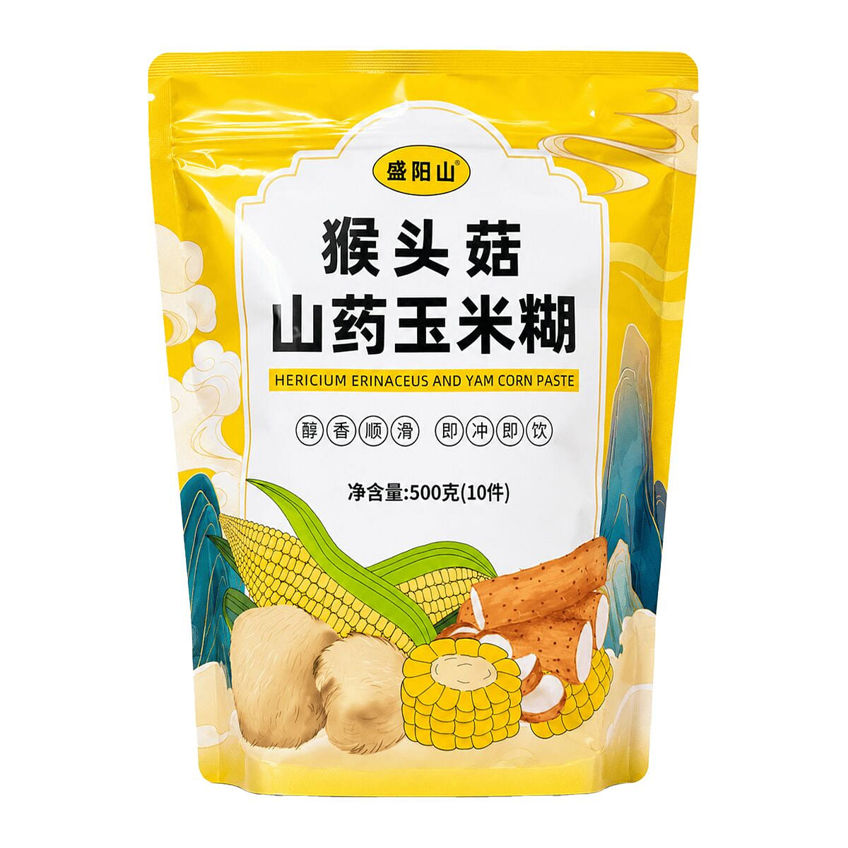 Shengyangshan Hericium Erinaceus & Yam Corn Paste 500 g
