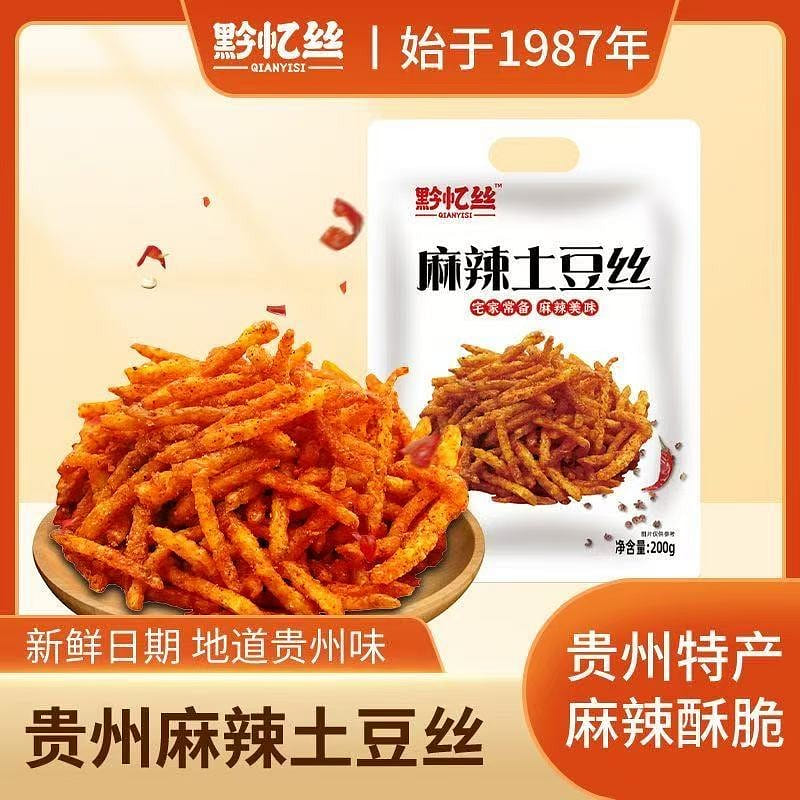 Guizhou specialty spicy potato snacks 200 g