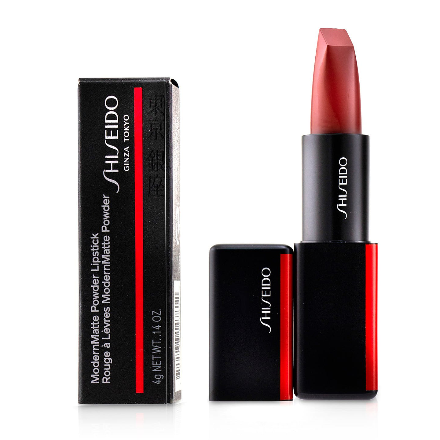 Shiseido ModernMatte Powder Lipstick – # 514 Hyper Red (True Red) 4g/0.14oz 4 g