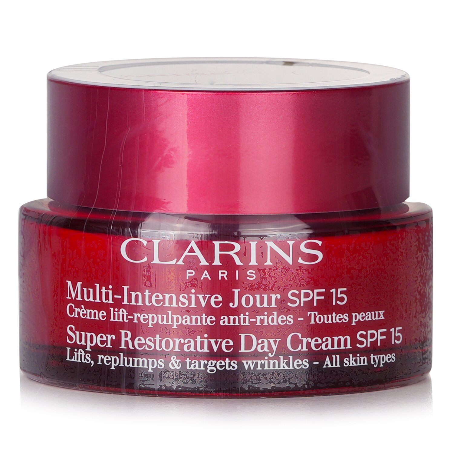 フェイスクリーム CLARINS Multi-Intensive Jour SPF 15 50ml Clarins Multi Intensive Jour Super Restorative Day Cream SPF 15