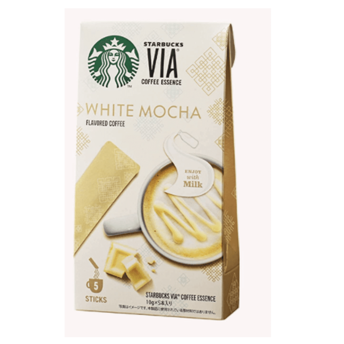 【日本直邮】星巴克STARBUCKS VIA 日本限定白摩卡 5包装 1 份