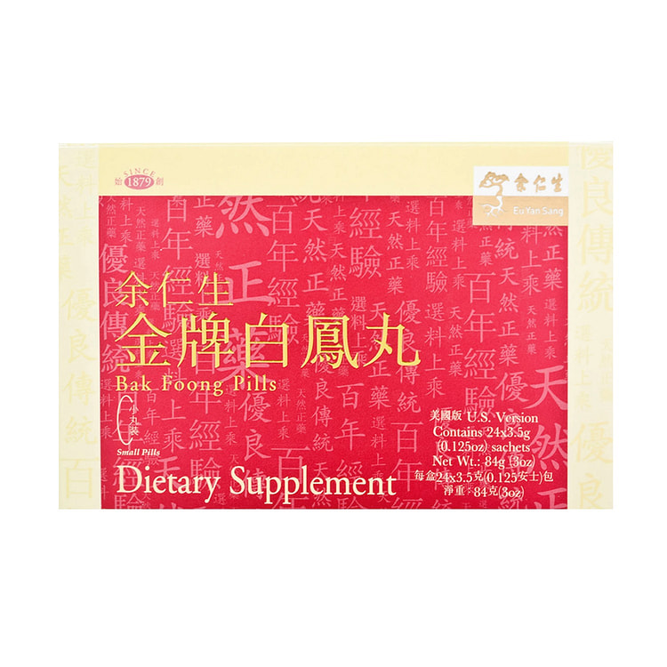 余仁生 金牌白凤丸 24袋入/84g