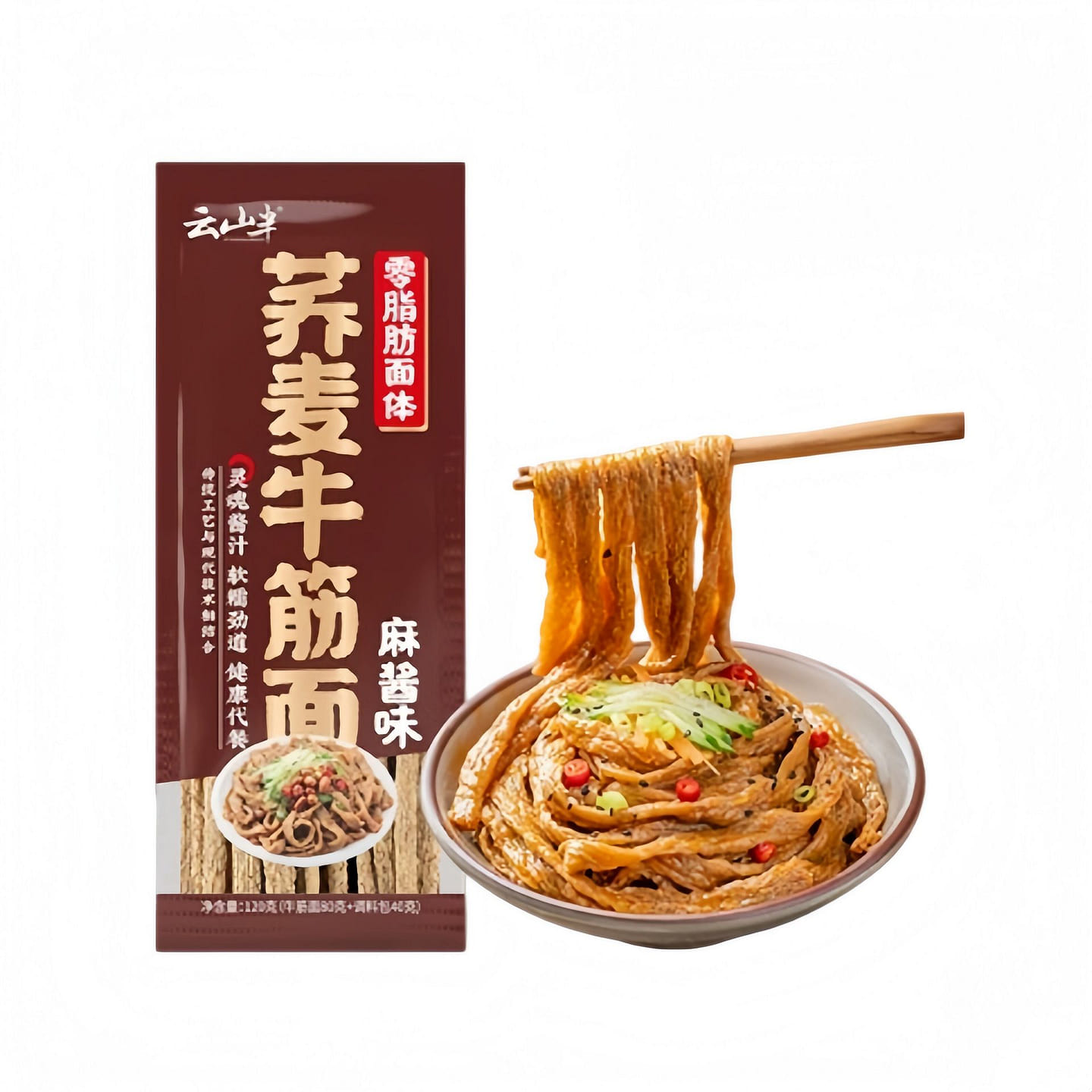 Yunshan Half Sesame Flavour Buckwheat Beef Tendon 120 g