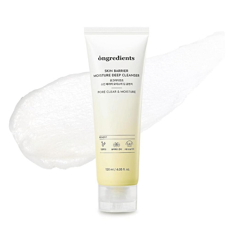 Ongredients Moisture Deep Cleanser 120ml 1 each