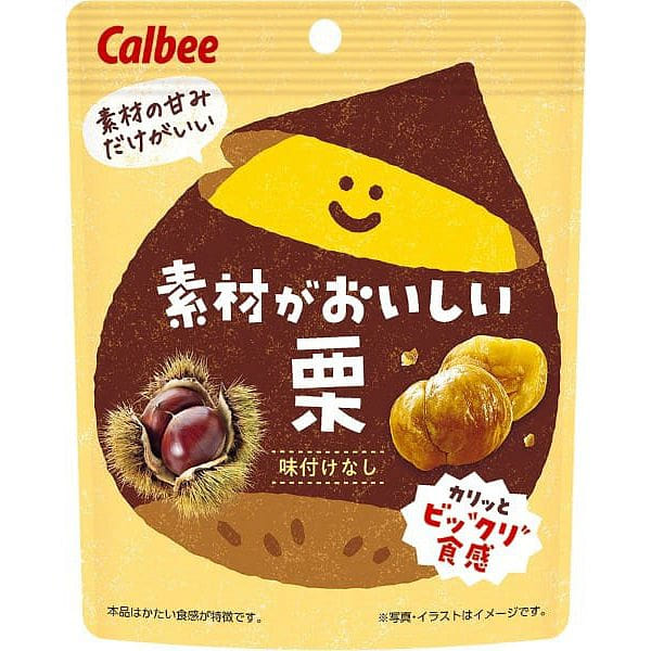 カルビー素材がおいしい栗菓子 30g 1 個