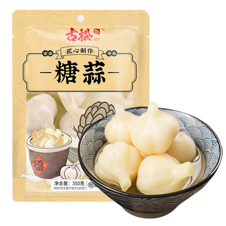 Handmade Pickled Sweet Garlic 350g*1bag 350 g