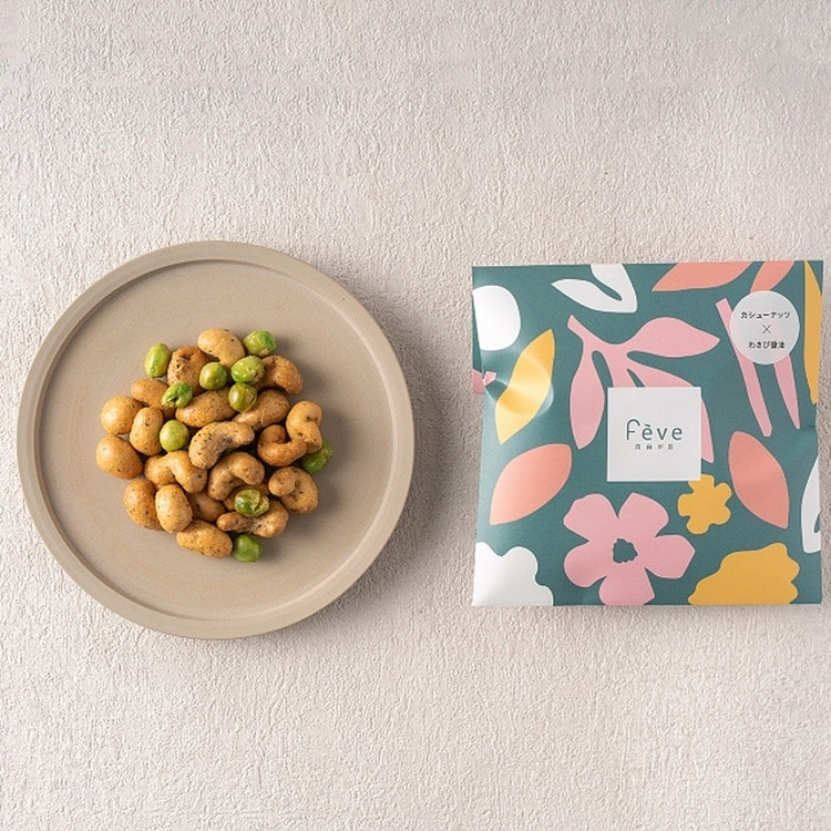 Japan Feve Cashew nuts Wasabi Soy Sauce Flavor 46g