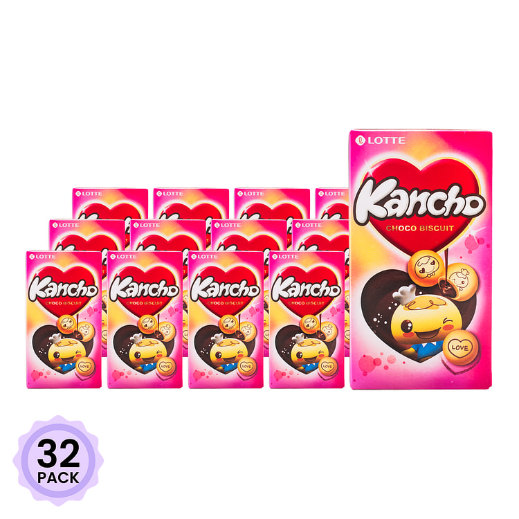 乐天 Kancho 巧克力饼干 42 克*32 包