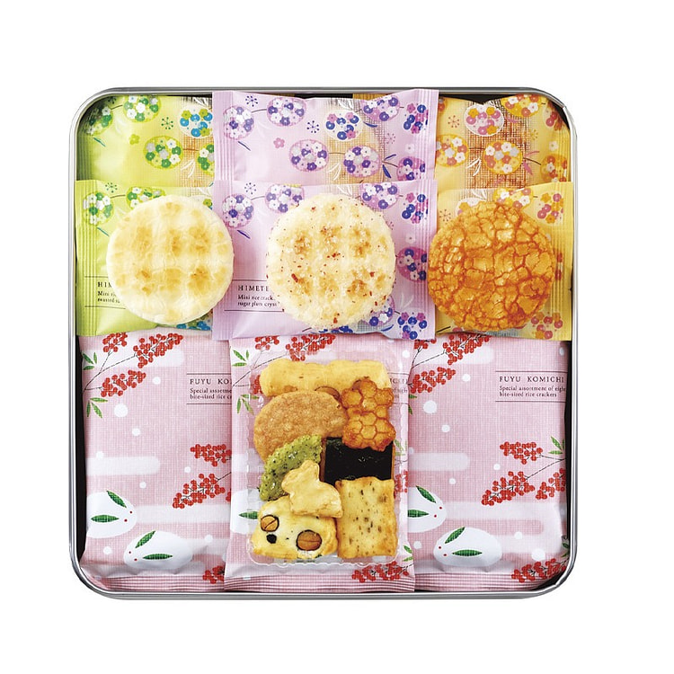 Ekuboya New Year Rice Crackers Gift Box 30 Bags