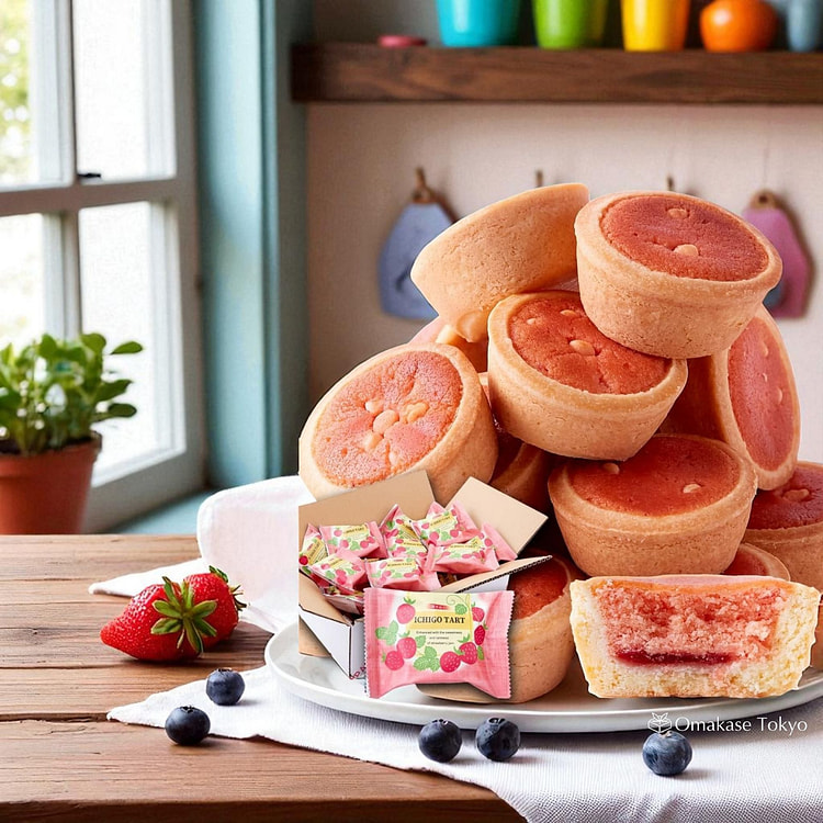Tennen Seikatsu Tochiotome Strawberry Tart (22pc)