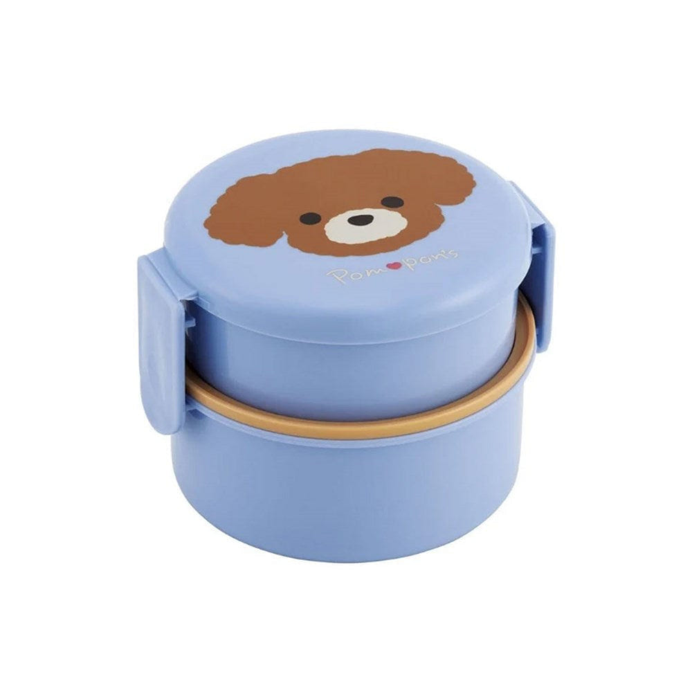 Skater Round 2-Layer Antimicrobial Bento Lunch Box 1 each