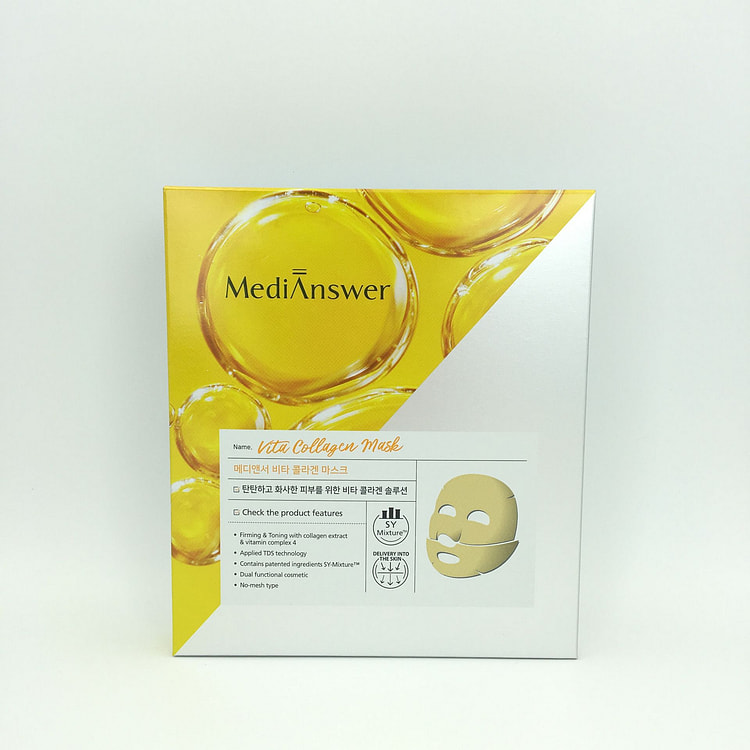 [MediAnswer] 维他胶原蛋白面膜 5片装 37 克