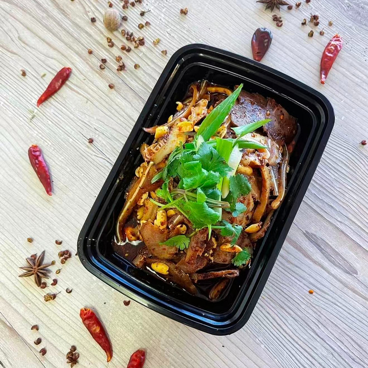 Couple's Sliced Beef (Spicy Ox Offal) 300g 1 each
