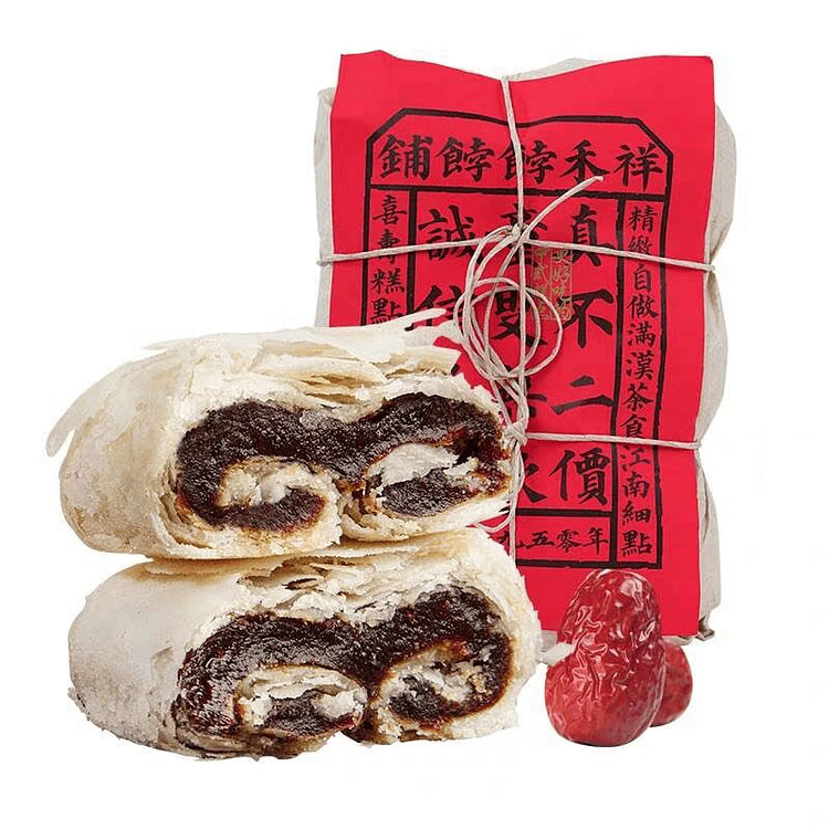 祥禾饽饽铺【12枚枣泥卷-经典枣泥】 500 克