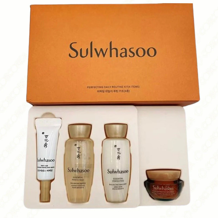 SULWHASOO Perfecting Daily Routine 4Pcs Travel Kit