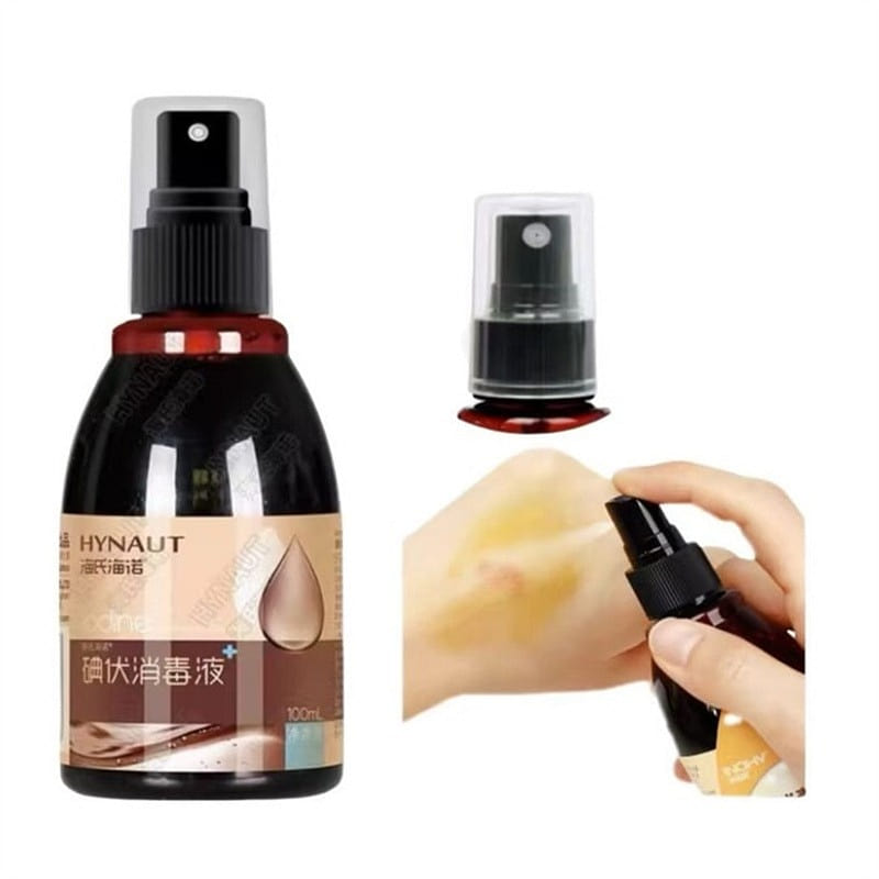 Povidone Iodine Disinfectant Spray Spray Disinfectant Iodine Medical Skin 100ml 100 ml