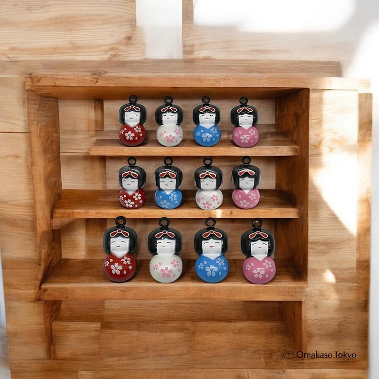 Pinenjoy 日式和服铃铛钥匙扣 180 克