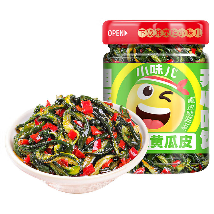 XiaoWeiEr Crisp Cucumber Skin Hunan Pickled Veg 238 g