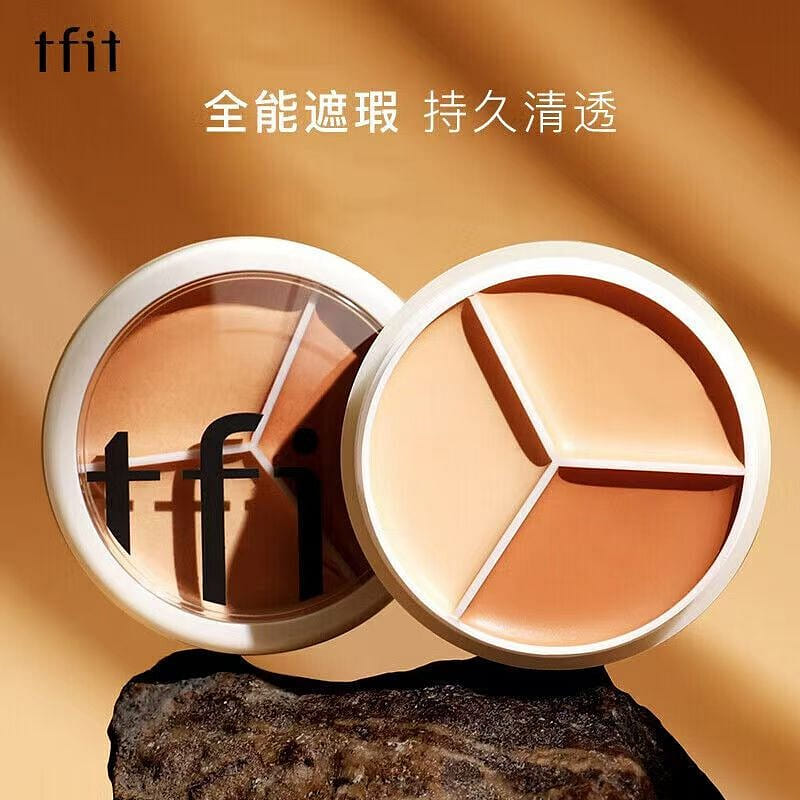 Tfit Teffee Tri-Color Concealer Covers 10g 10 g