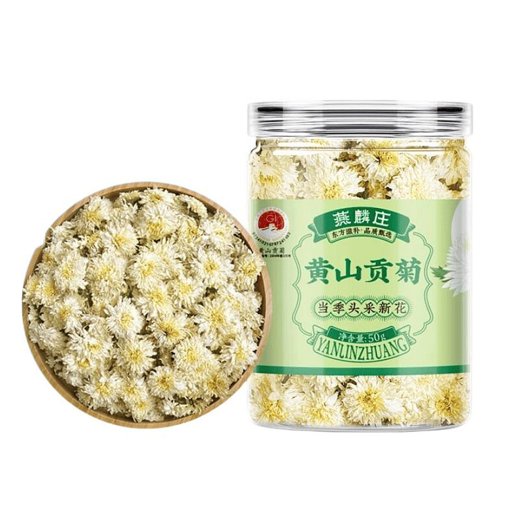 燕麟庄 黄山贡菊花 优质贡菊清热去火 50g*1罐