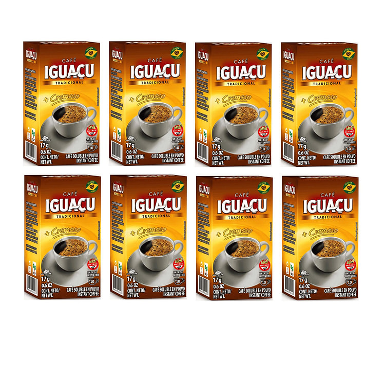 伊瓜苏咖啡传统速溶咖啡 [8包] 1.7 克