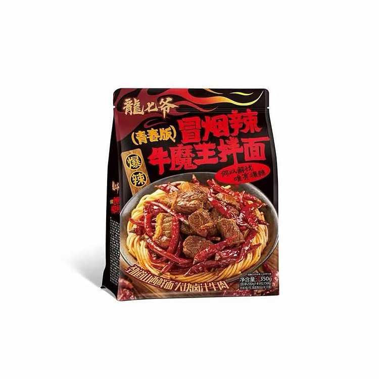 龙七爷冒烟辣拌面一包350g 350 克
