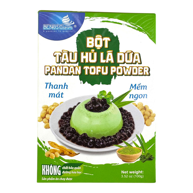 Pandan Tofu Powder Bot Tau Hu La Dua VEGAN 100 g