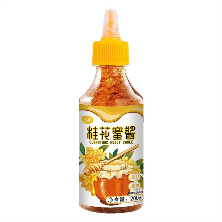 热恋 桂花蜜酱 桂花蜂蜜酱调料桂花蜂蜜果酱 200 克