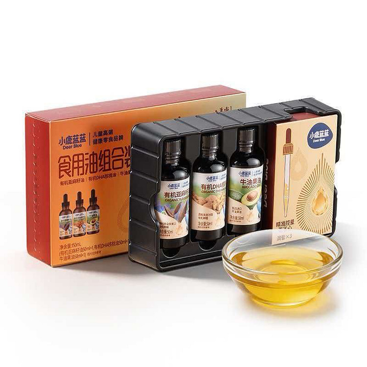 Deer Blue Cooking Oil Set 50ml*3 50 ml