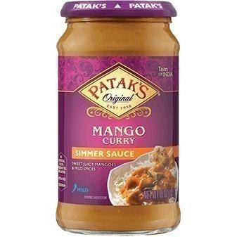 Patak's Mango Curry Simmer Sauce (Mild), 15 oz. bottle 15 oz