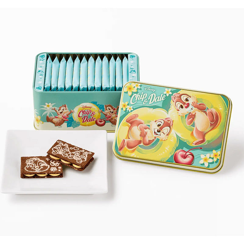 Tokyo Banana Chip & Dale Tin 12pcs Cookies 12 count