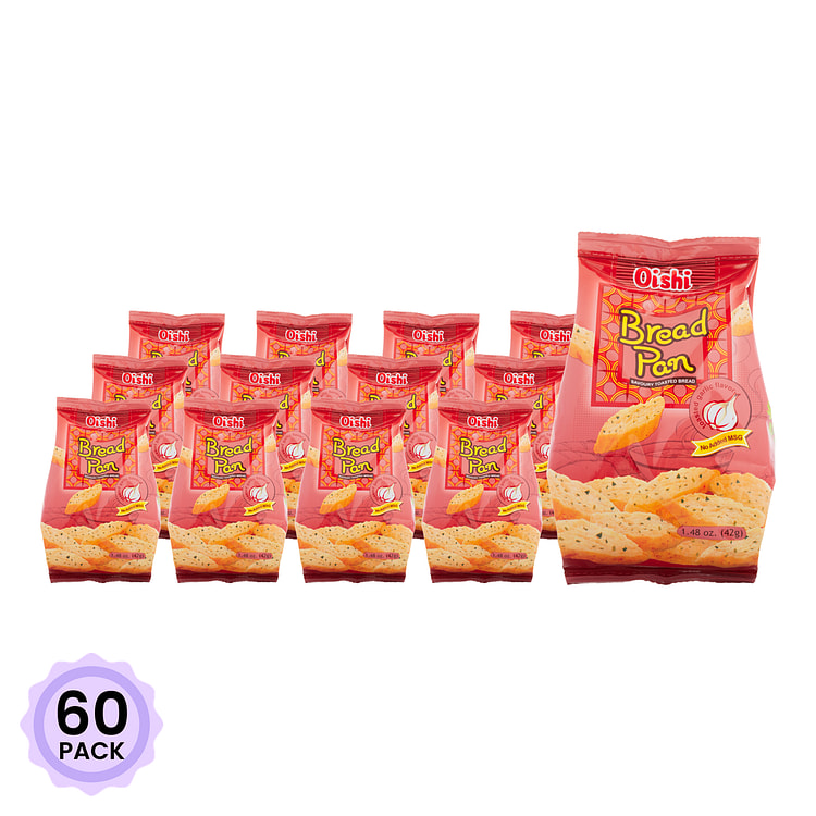 Oishi 蒜香面包片 42 克*60 包