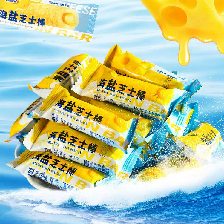 海盐芝士棒夹心80包200g