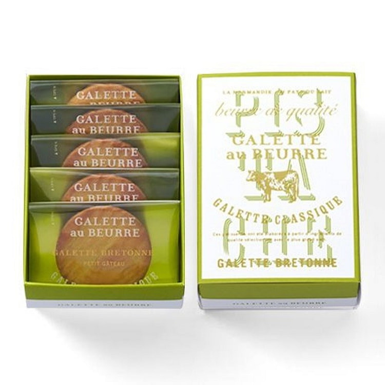 GALETTE au BEURRE Pistachio Butter Cookies 5pcs